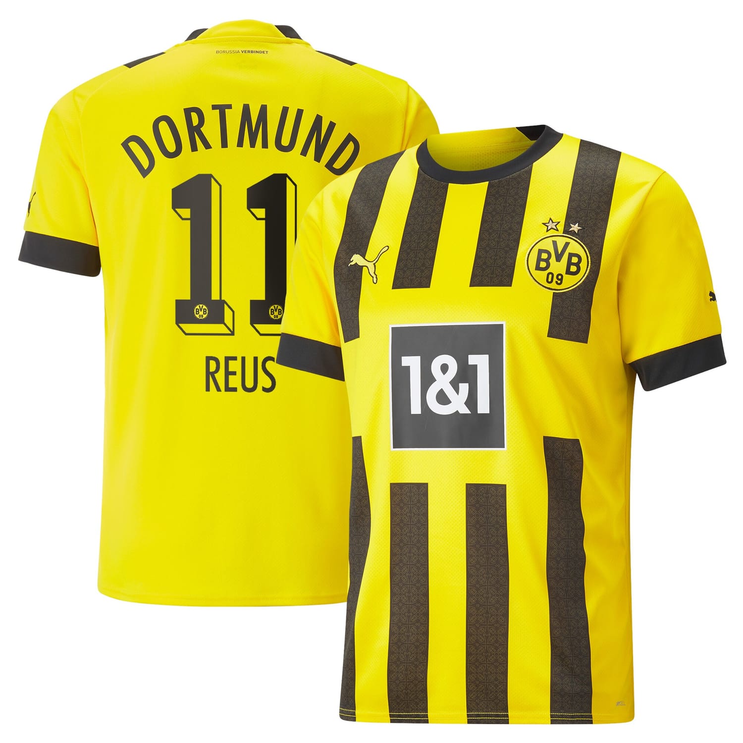 Bundesliga Borussia Dortmund Home Jersey Shirt 2022-23 player Marco Reus 11 printing for Men