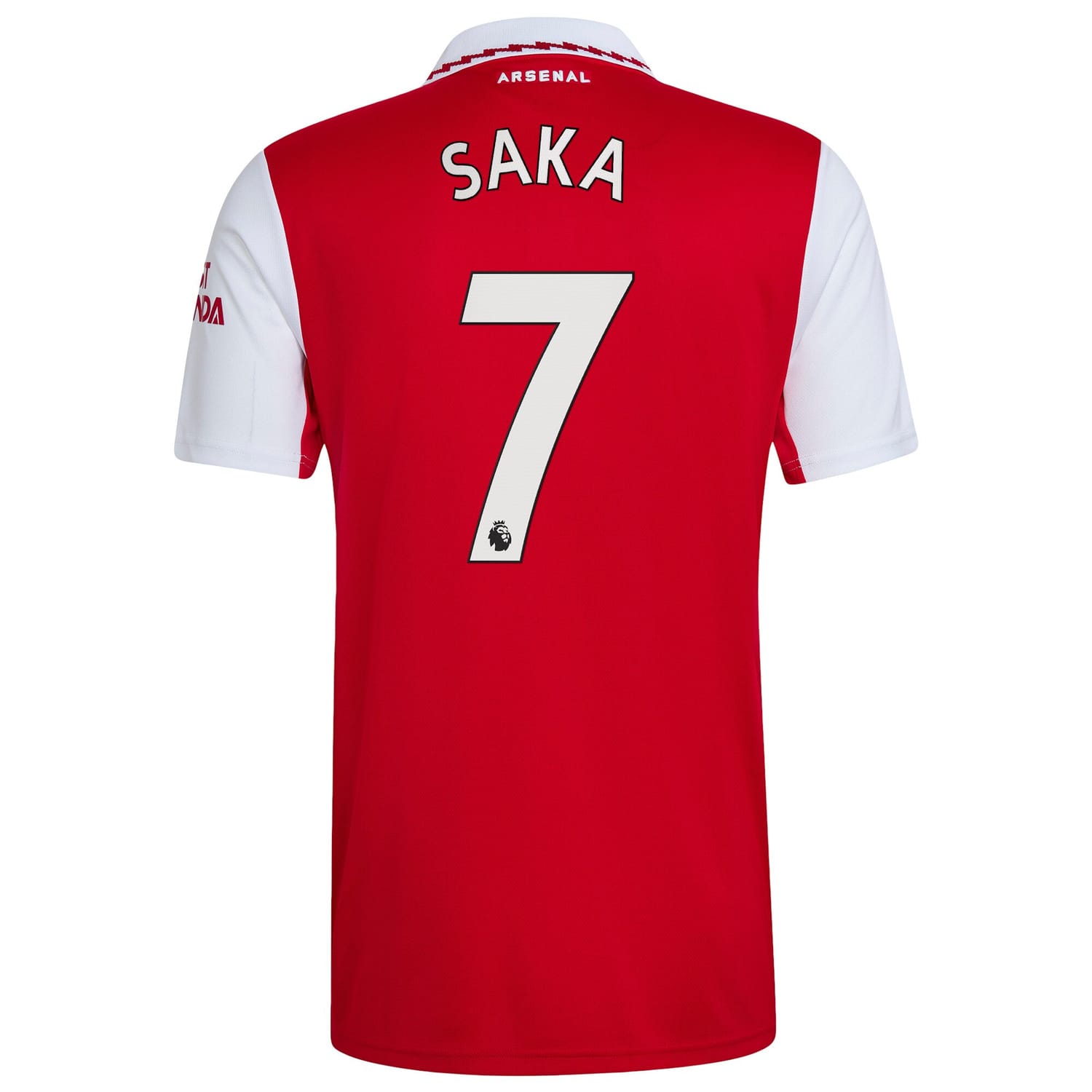 Premier League Arsenal Home Jersey Shirt 2022-23 player Bukayo Saka 7 printing for Men