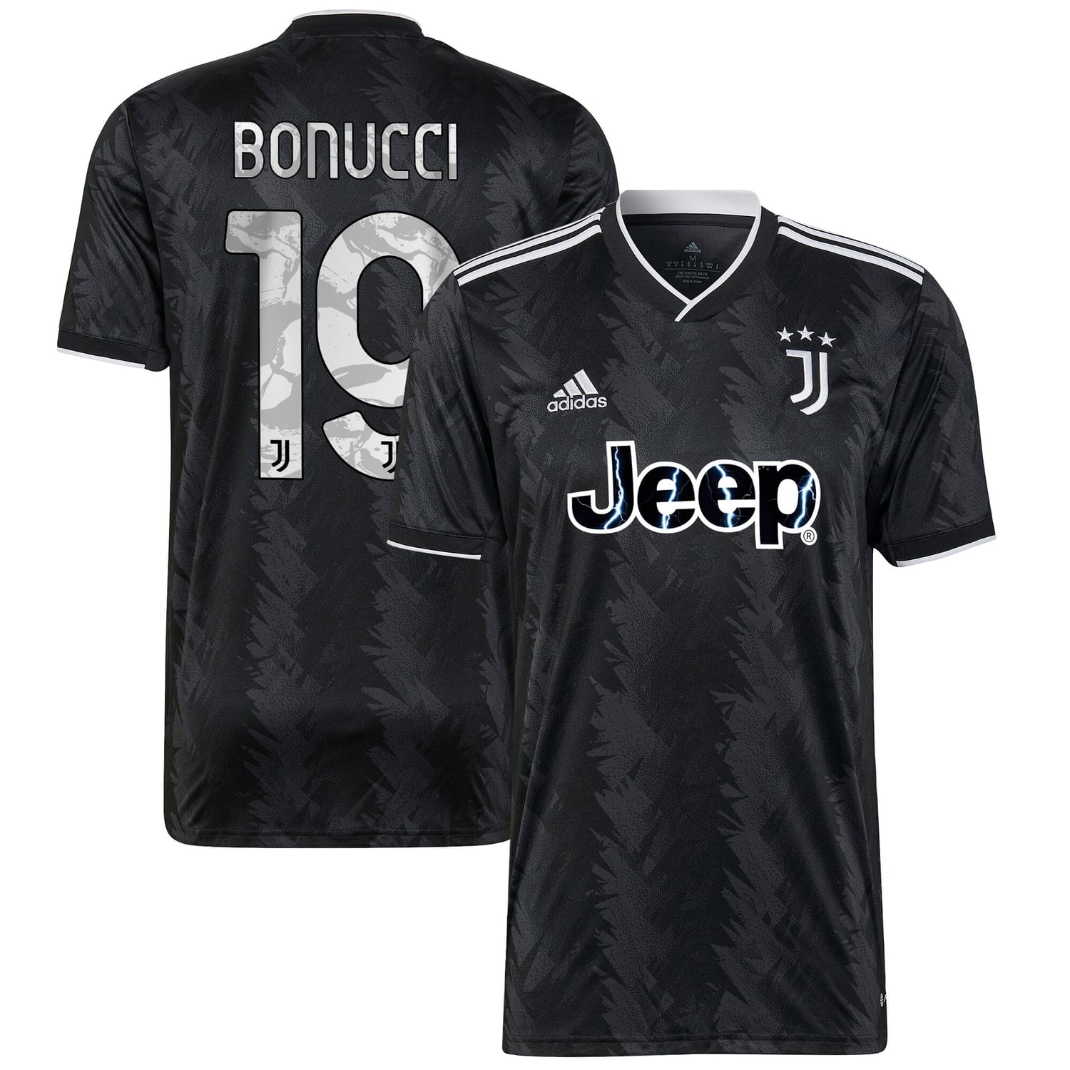 Serie A Juventus Away Jersey Shirt 2022-23 player Leonardo Bonucci 19 printing for Men