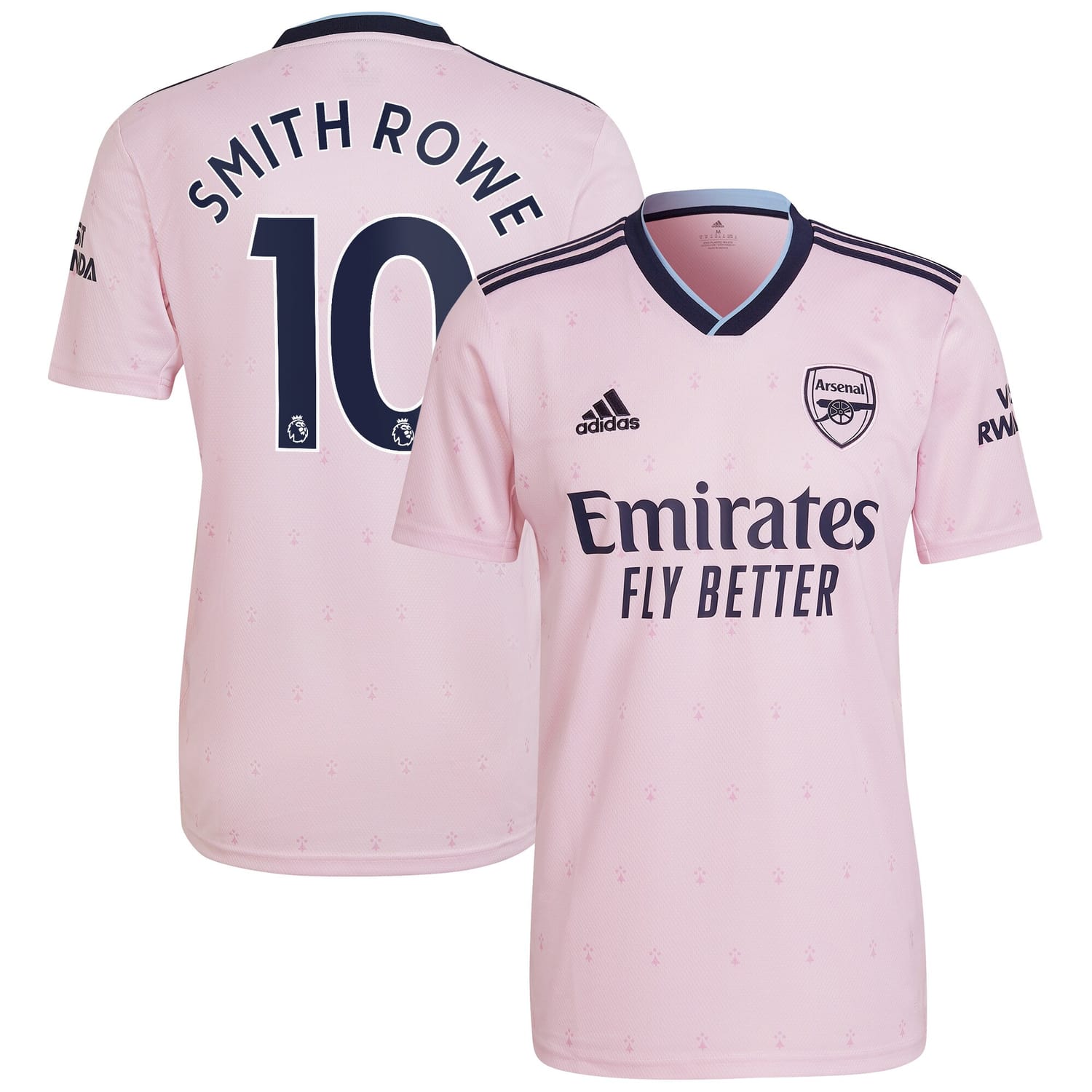 Premier League Arsenal Third Jersey Shirt 2022-23 player Emile Smith Rowe 10 printing for Men