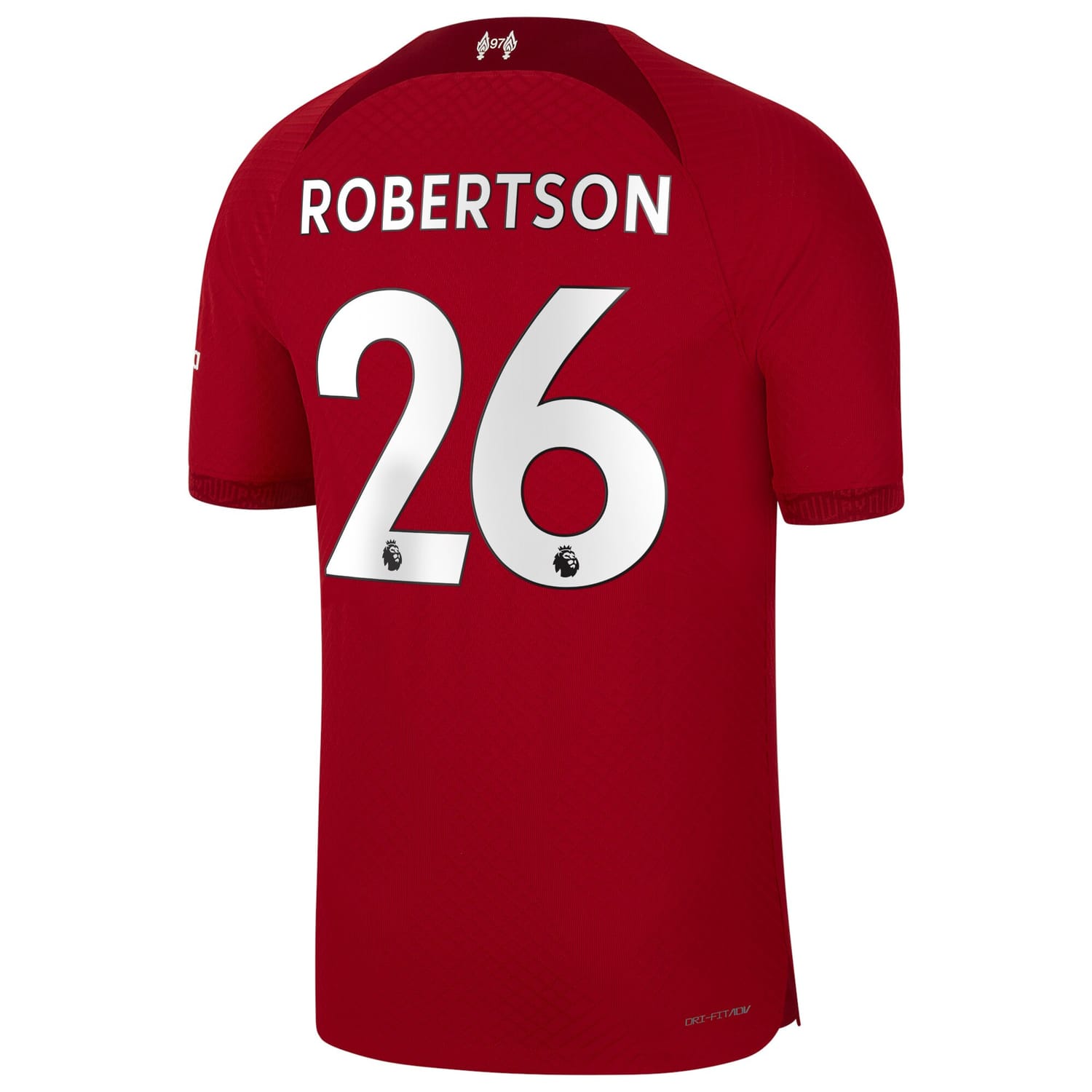 Premier League Liverpool Home Authentic Jersey Shirt 2022-23 player Andrew Robertson 26 printing for Men