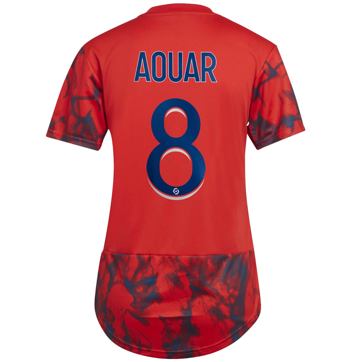Ligue 1 Olymp. Lyon Away Jersey Shirt 2022-23 player Aouar 8 printing for Women