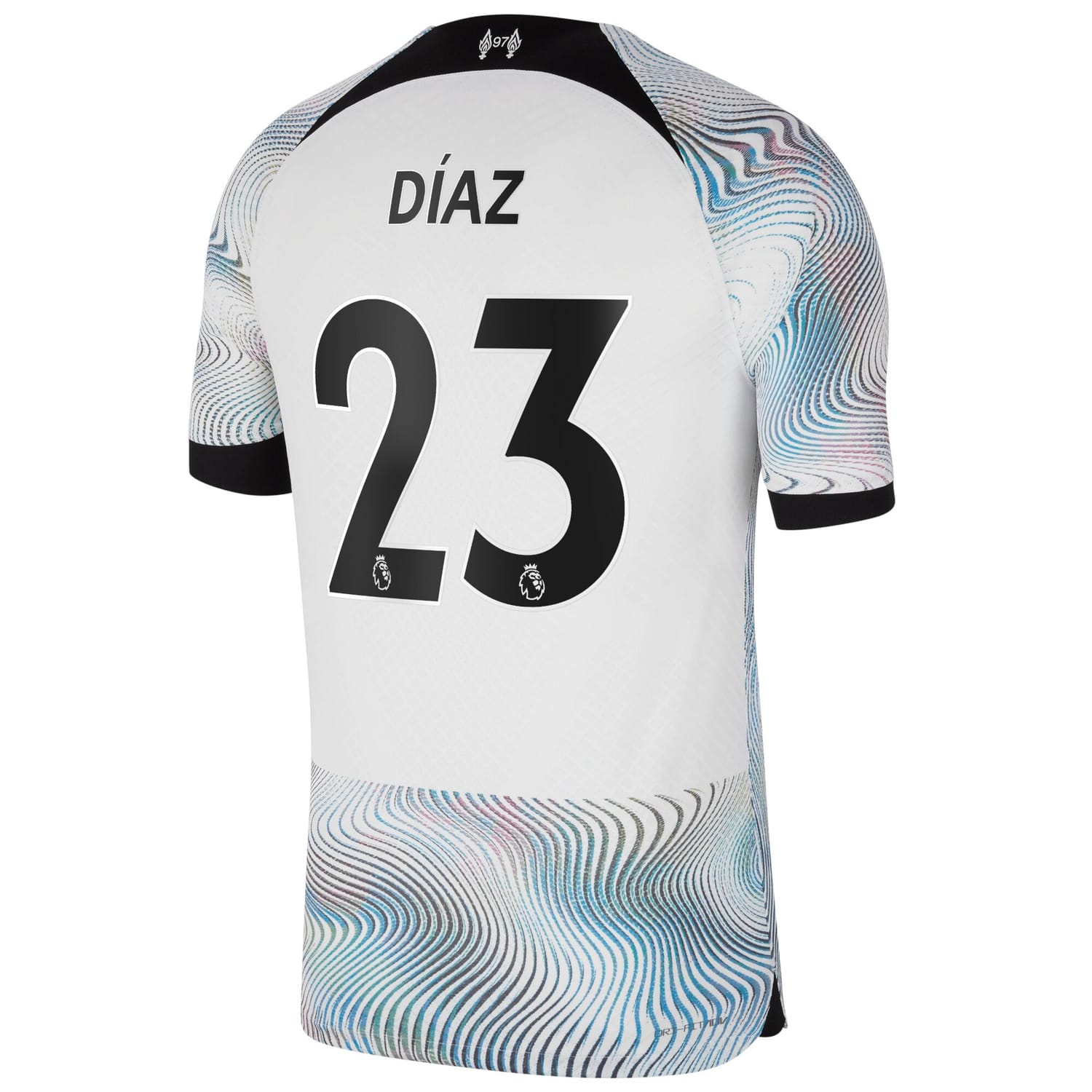 Premier League Liverpool Away Authentic Jersey Shirt 2022-23 player Luis Díaz 23 printing for Men