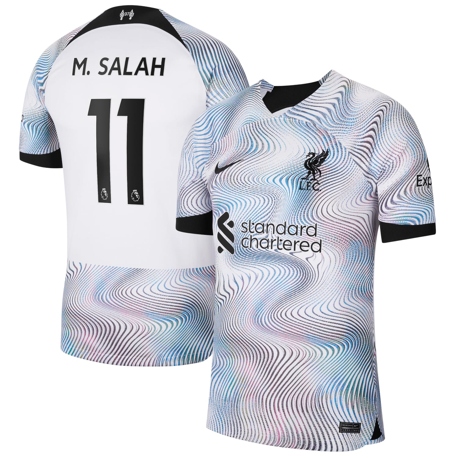 Premier League Liverpool Away Jersey Shirt 2022-23 player Mohamed Salah 11 printing for Men