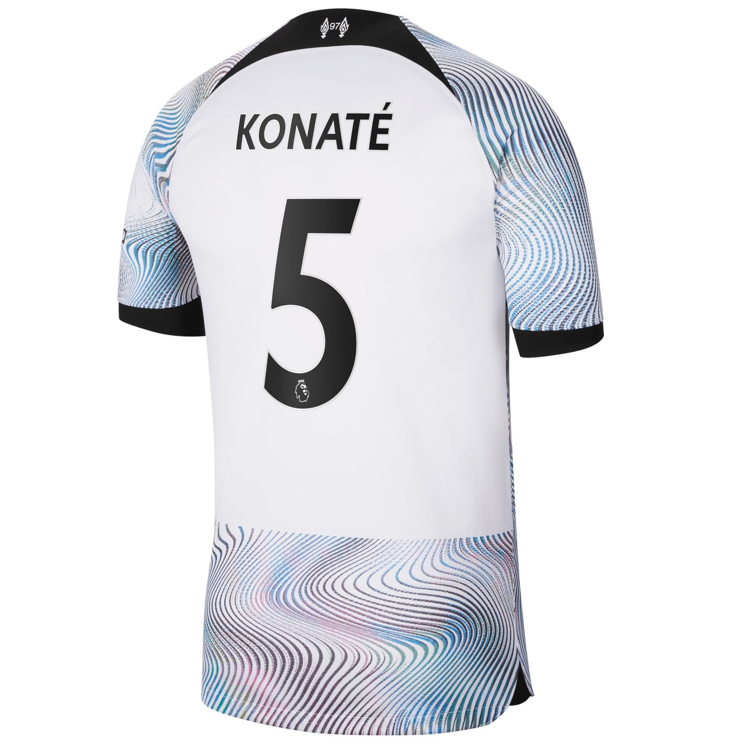 Premier League Liverpool Away Jersey Shirt 2022-23 player Ibrahima Konaté 5 printing for Men
