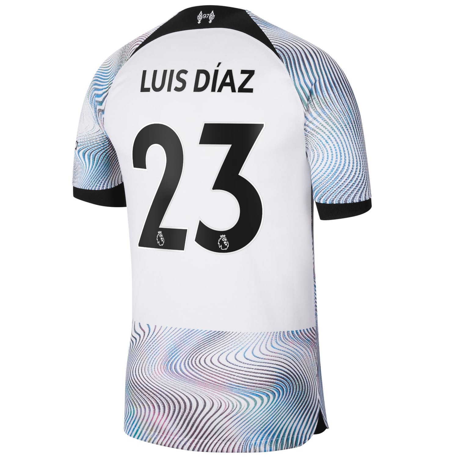 Premier League Liverpool Away Jersey Shirt 2022-23 player Luis Díaz 23 printing for Men