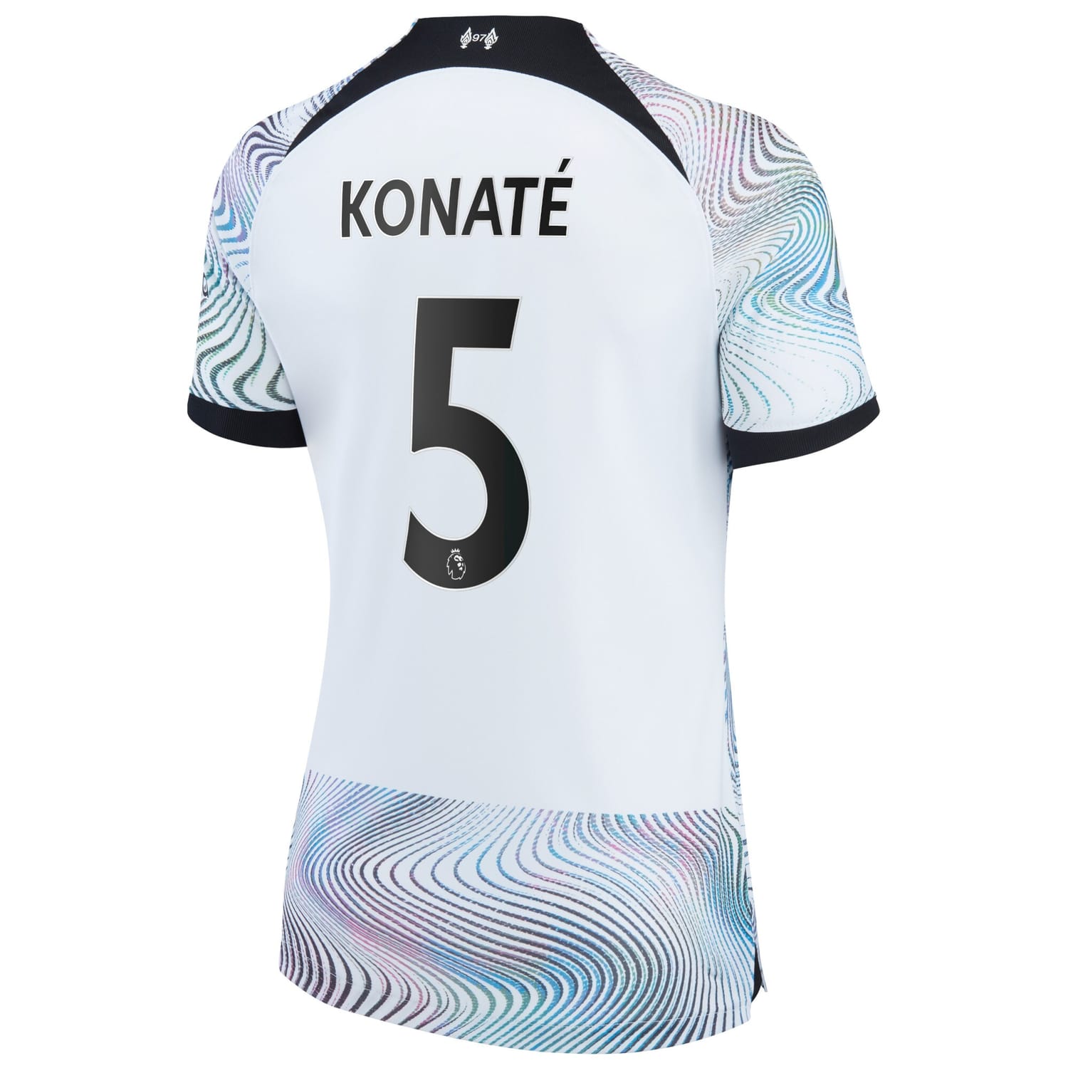Premier League Liverpool Away Jersey Shirt 2022-23 player Ibrahima Konaté 5 printing for Women