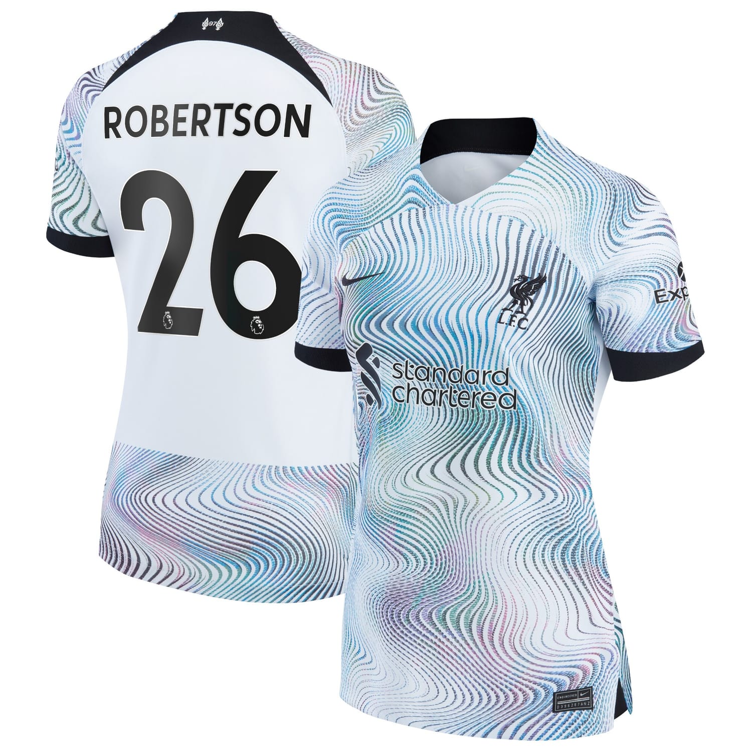 Premier League Liverpool Away Jersey Shirt 2022-23 player Andrew Robertson 26 printing for Women