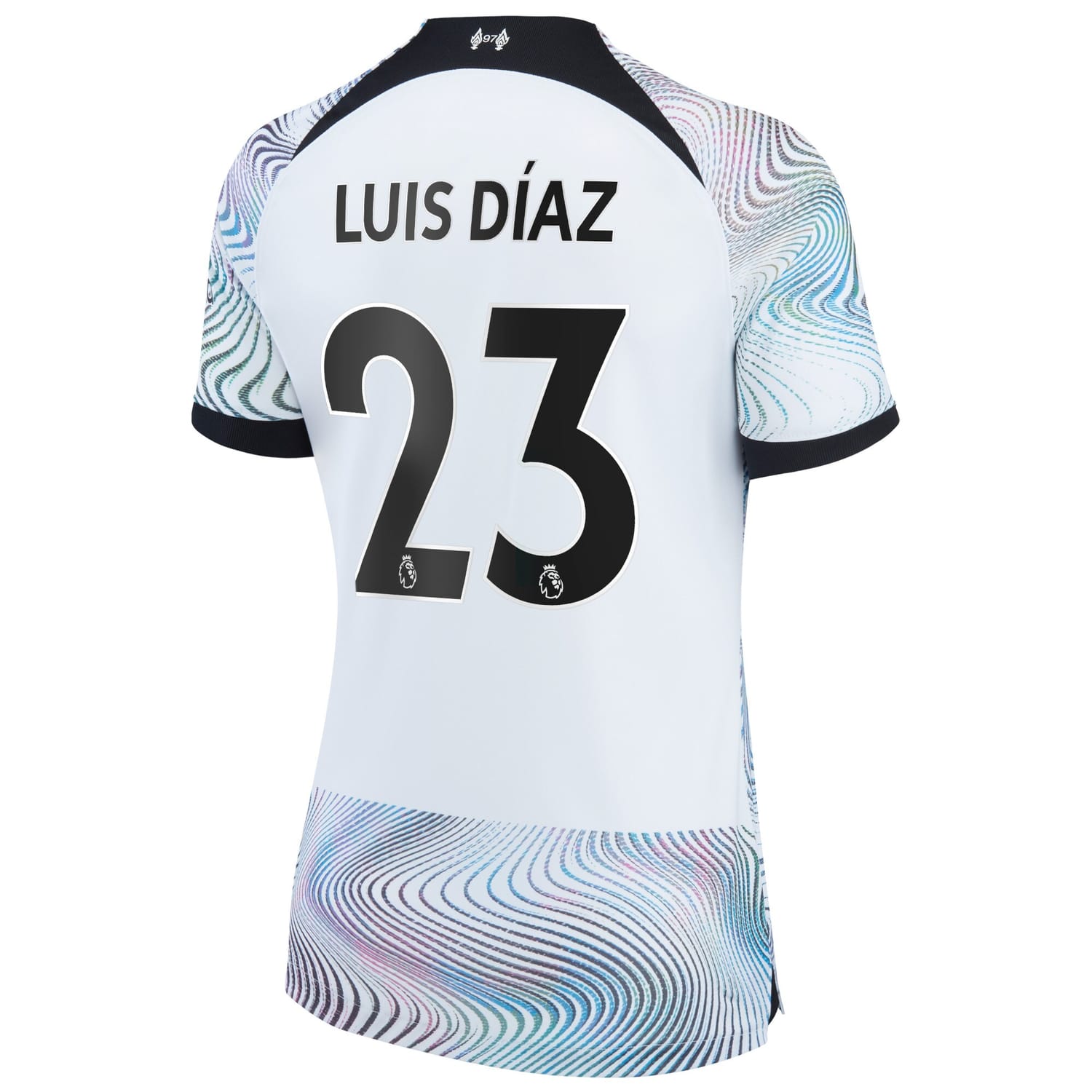 Premier League Liverpool Away Jersey Shirt 2022-23 player Luis Díaz 23 printing for Women