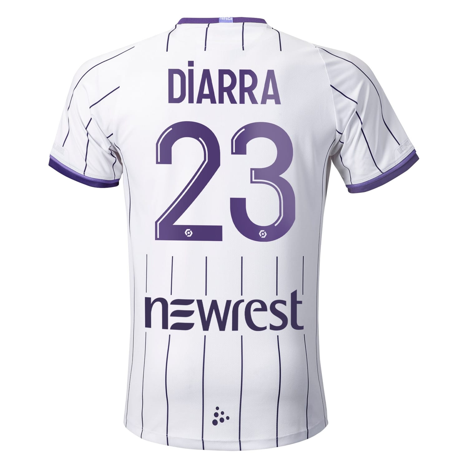 Ligue 1 Toulouse Home Pro Jersey Shirt 2022-23 player Moussa Diarra 23 printing for Men