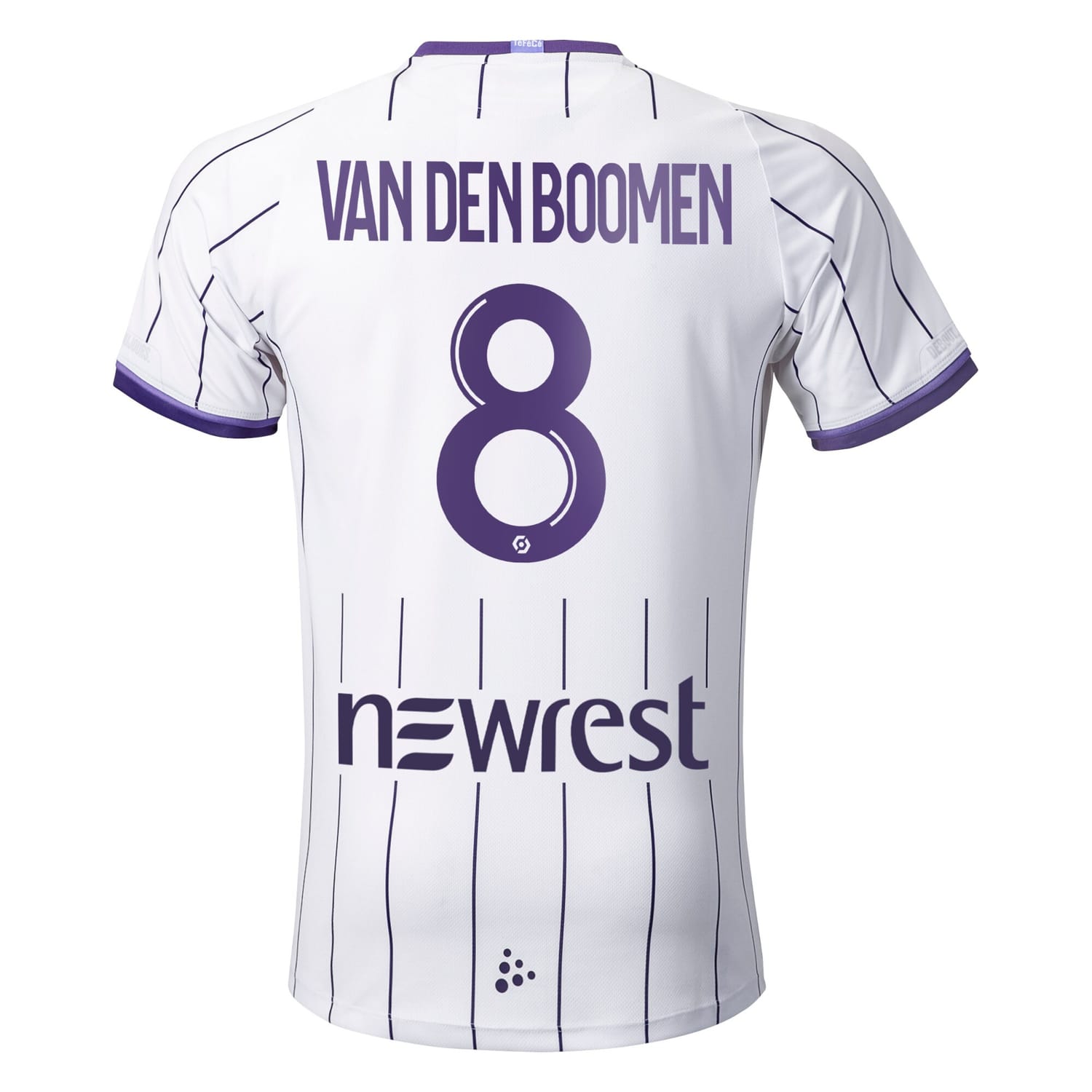 Ligue 1 Toulouse Home Pro Jersey Shirt 2022-23 player Branco Van Den Boomen 8 printing for Men