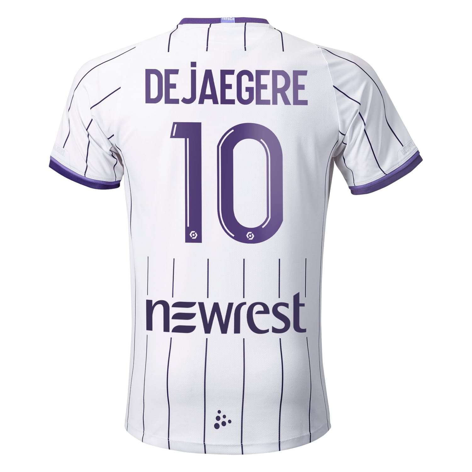 Ligue 1 Toulouse Home Pro Jersey Shirt 2022-23 player Brecht Dejaegere 10 printing for Men