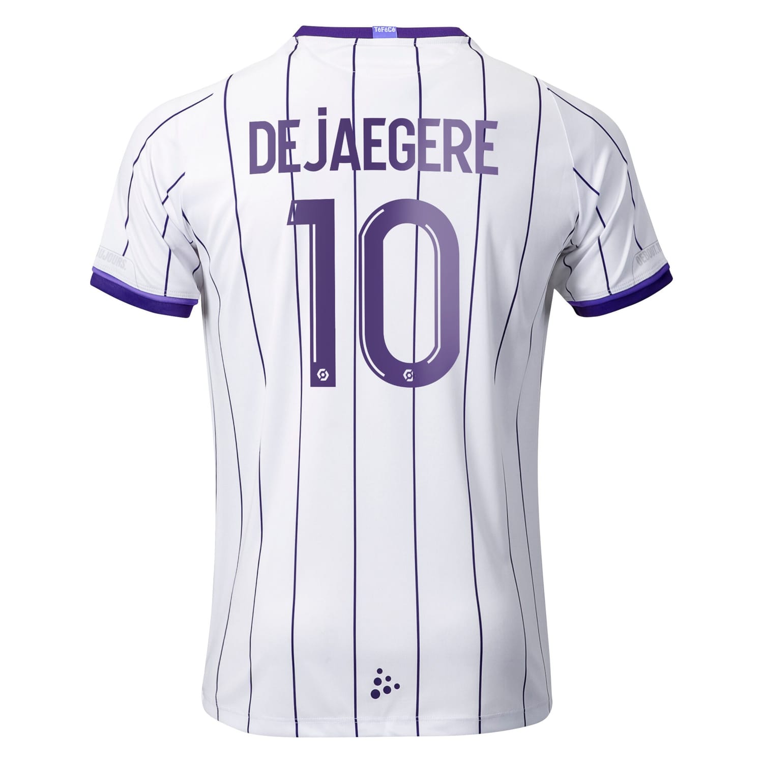 Ligue 1 Toulouse Home Jersey Shirt 2022-23 player Brecht Dejaegere 10 printing for Women
