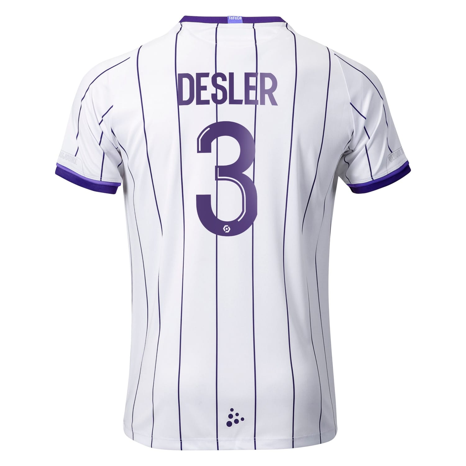 Ligue 1 Toulouse Home Jersey Shirt 2022-23 player Mikkel Desler 3 printing for Women