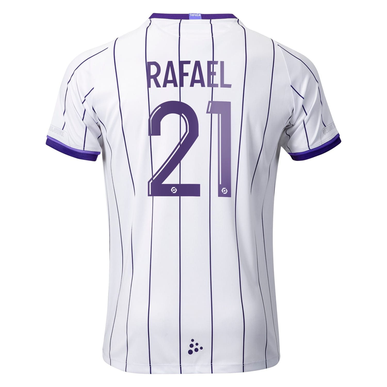 Ligue 1 Toulouse Home Jersey Shirt 2022-23 player Rafael Ratao 21 printing for Women