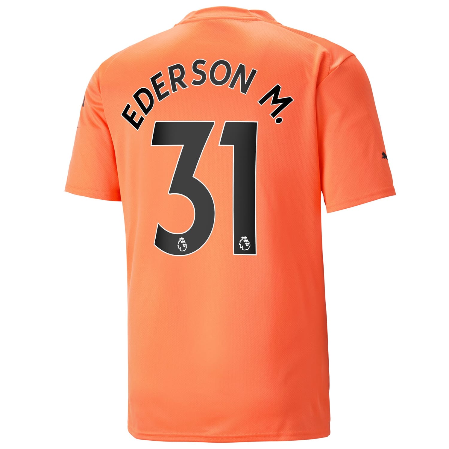 Premier League Manchester City Goalkeeper Jersey Shirt 2022-23 player Ederson 31 printing for Men