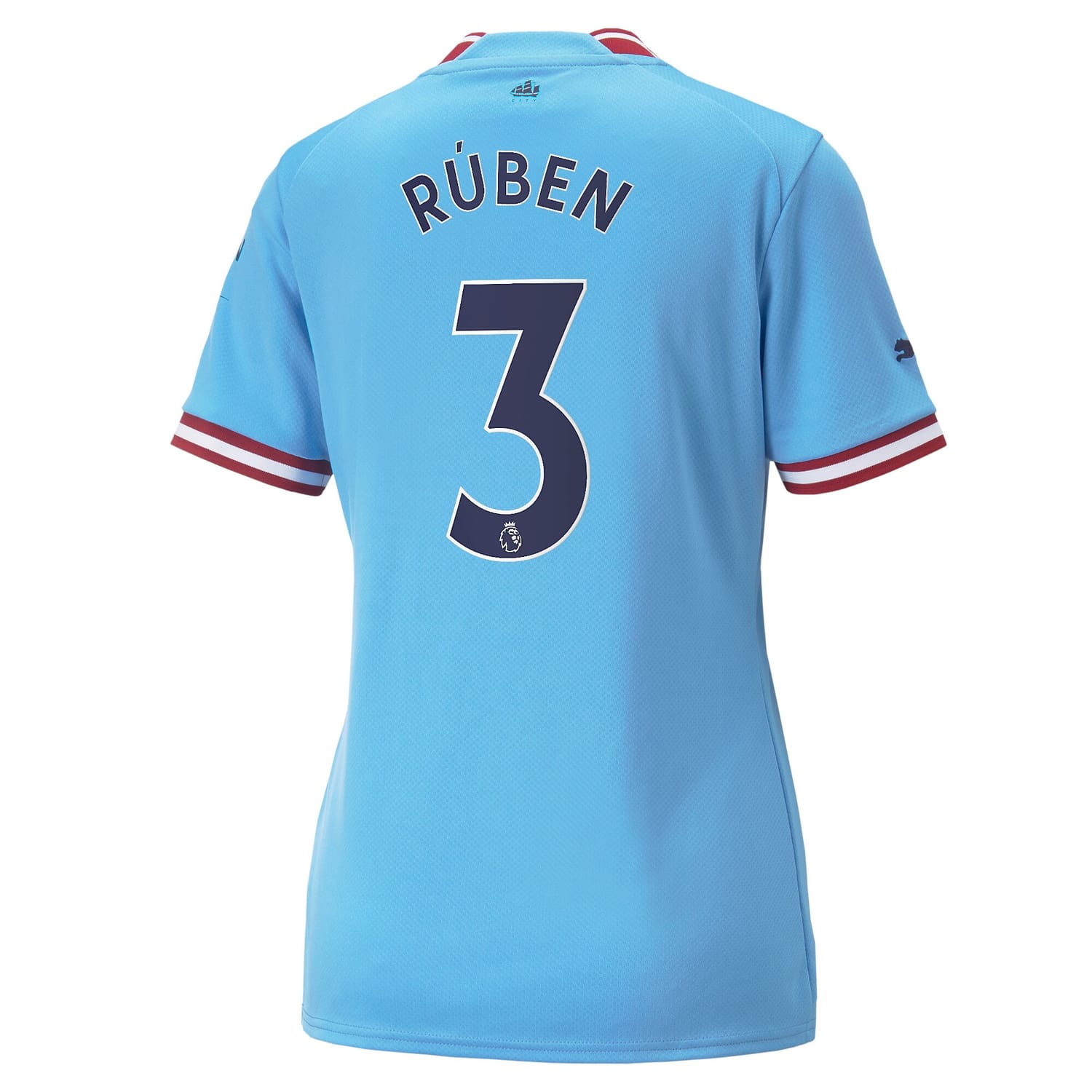 Premier League Manchester City Home Jersey Shirt 2022-23 player Rúben Dias 3 printing for Women