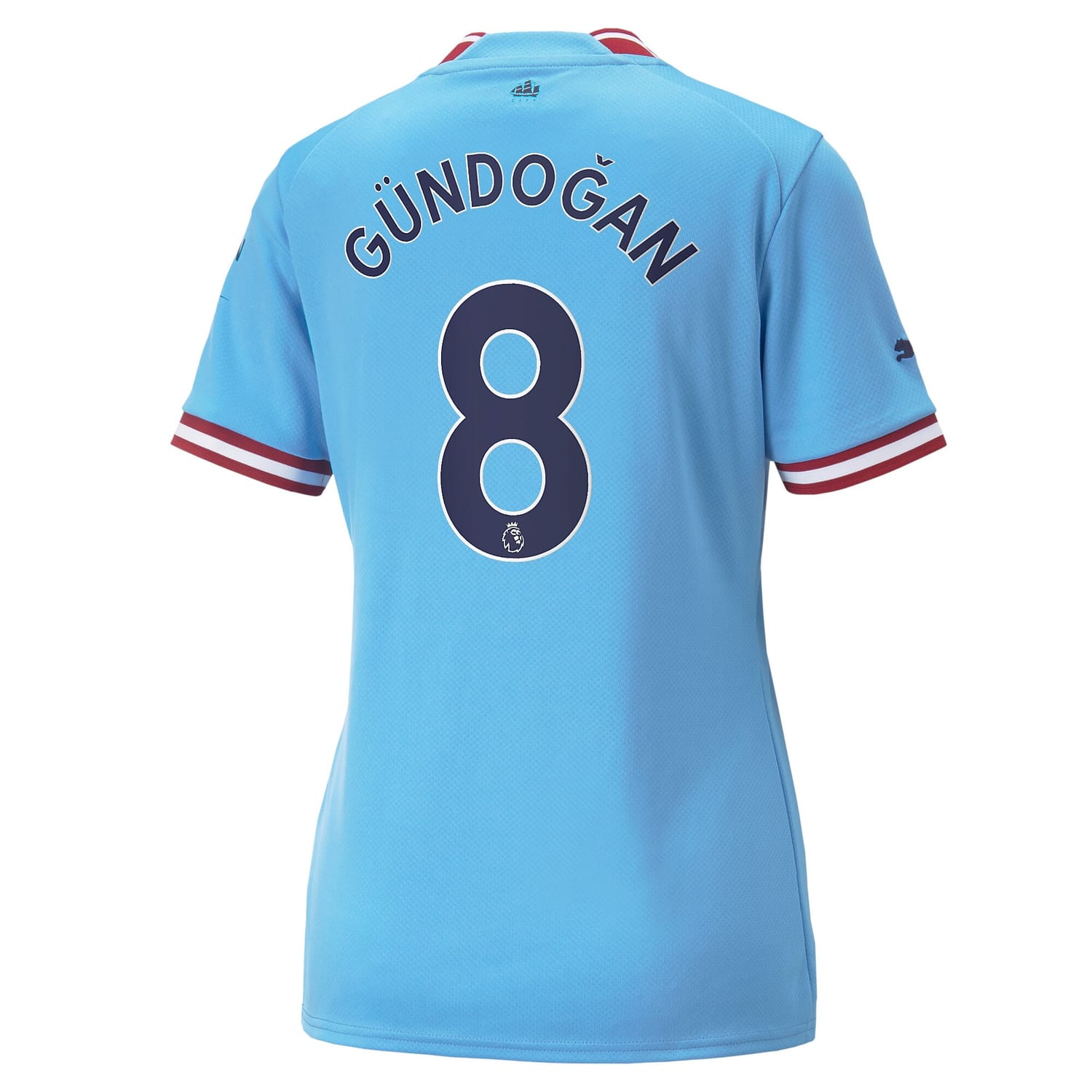 Premier League Manchester City Home Jersey Shirt 2022-23 player Ilkay Gündogan 8 printing for Women