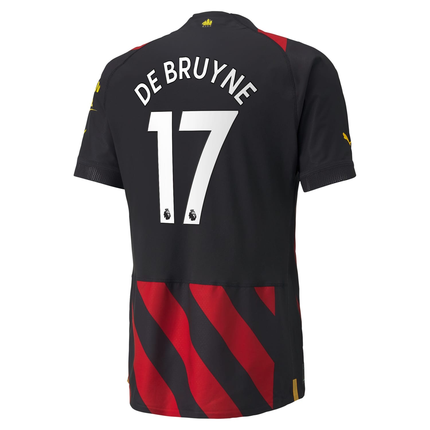 Premier League Manchester City Away Authentic Jersey Shirt 2022-23 player Kevin De Bruyne 17 printing for Men
