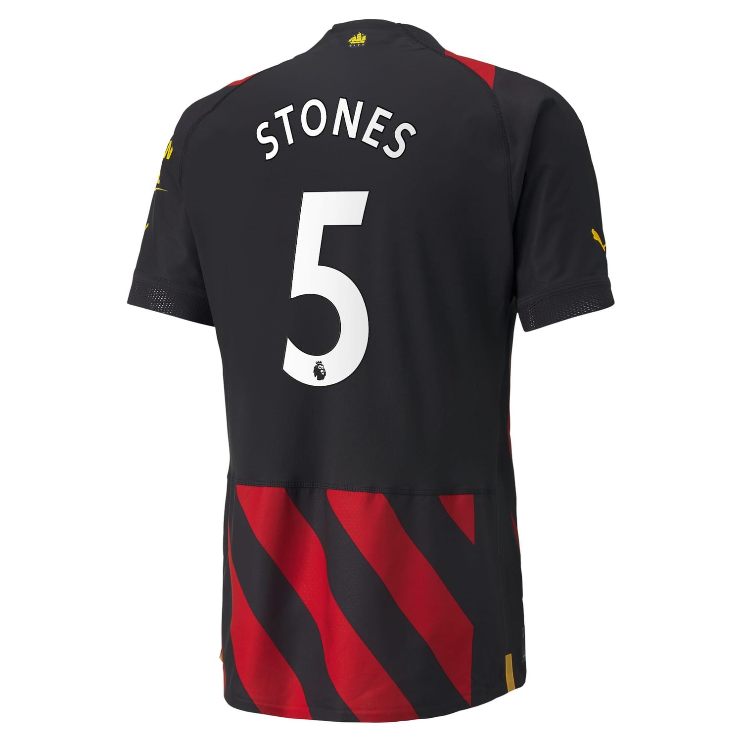 Premier League Manchester City Away Authentic Jersey Shirt 2022-23 player John Stones 5 printing for Men