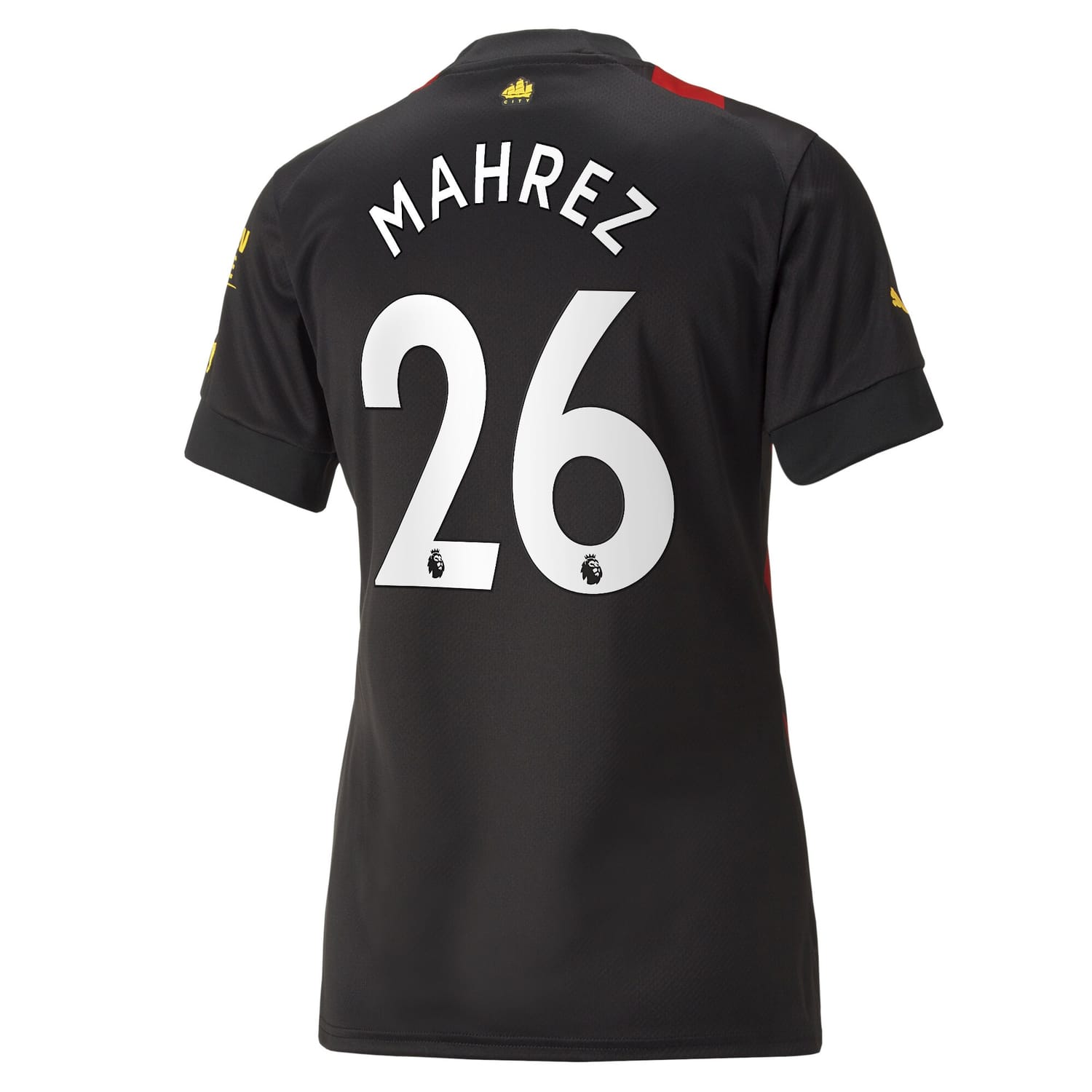Premier League Manchester City Away Jersey Shirt 2022-23 player Riyad Mahrez 26 printing for Women