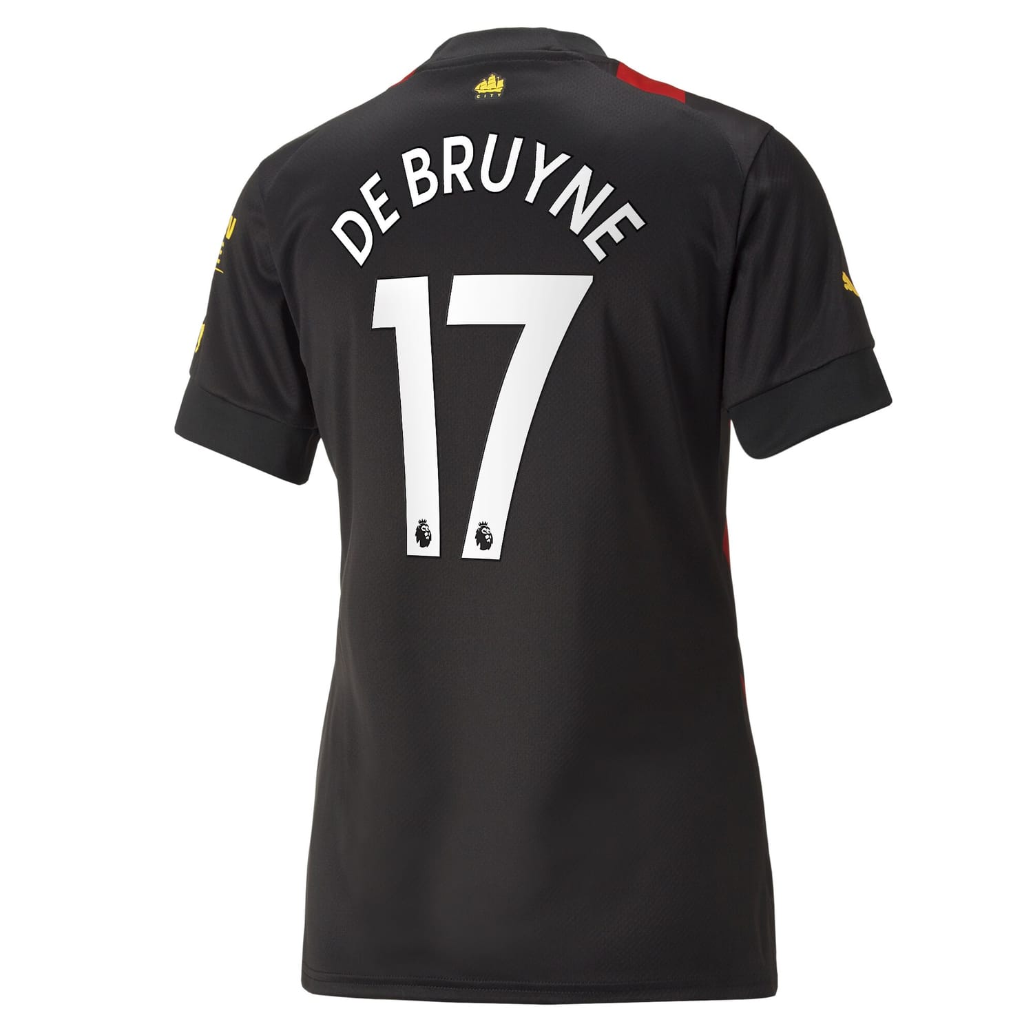 Premier League Manchester City Away Jersey Shirt 2022-23 player Kevin De Bruyne 17 printing for Women