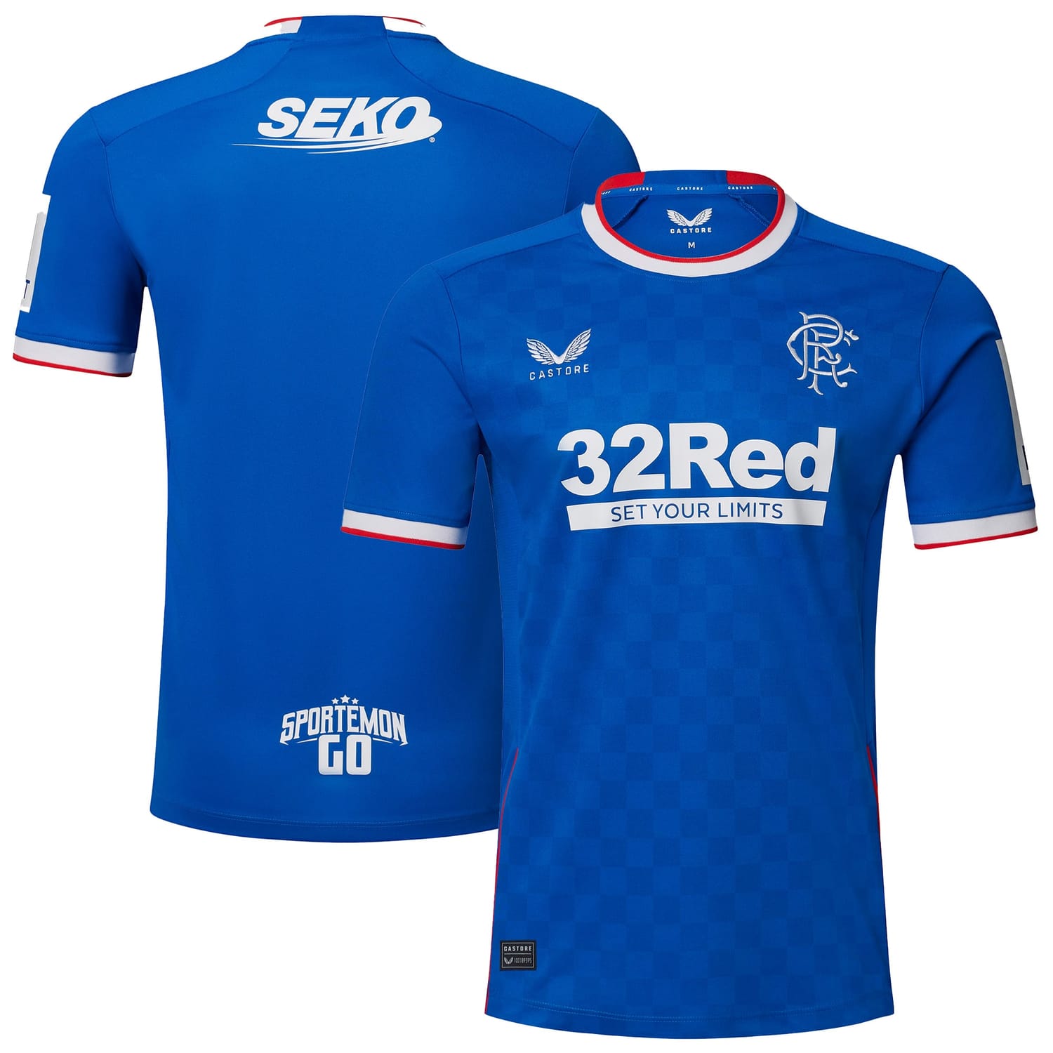 Scottish Premiership Rangers FC Home Jersey Shirt 2022-23 for Men