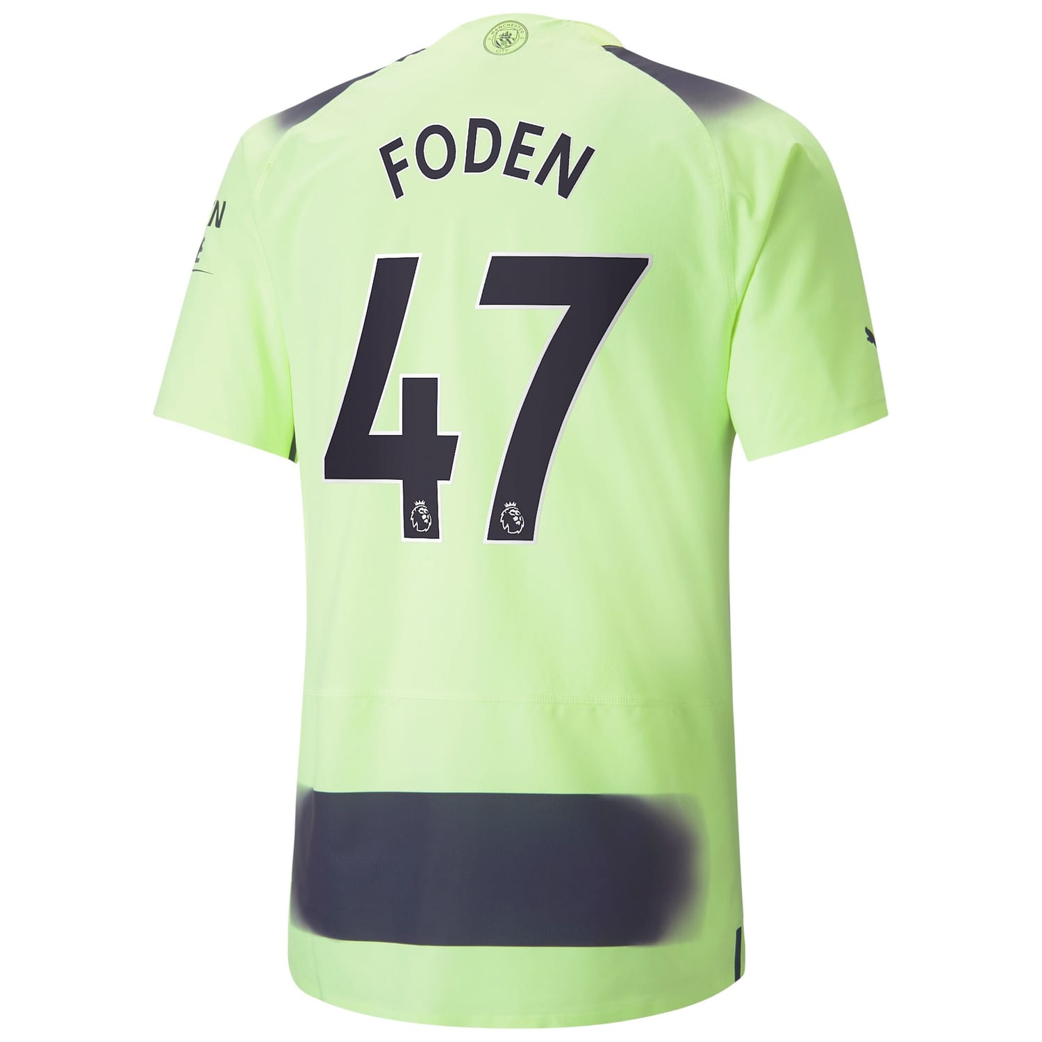 Premier League Manchester City Third Authentic Jersey Shirt 2022-23 player Phil Foden 47 printing for Men