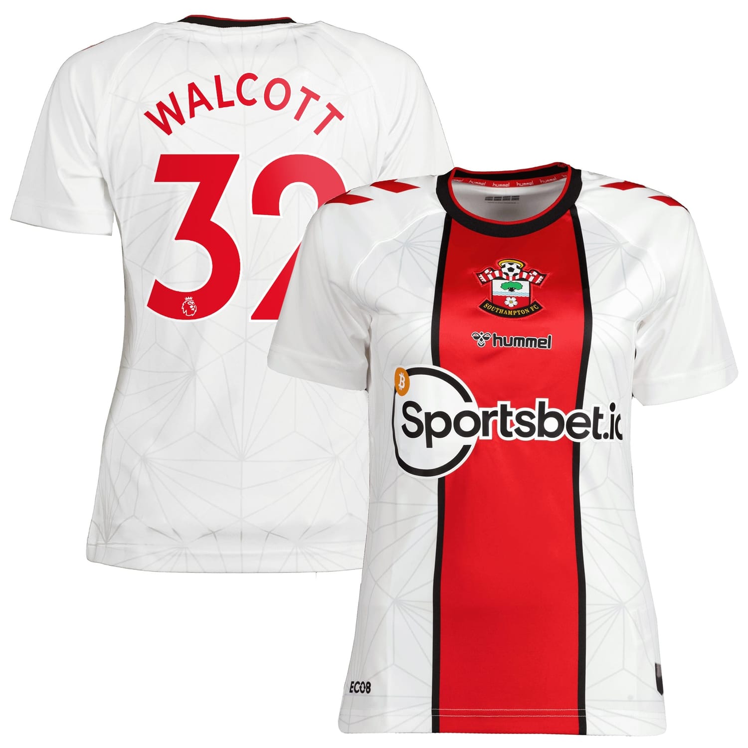 Premier League Southampton Home Jersey Shirt 2022-23 player Theo Walcott 32 printing for Women