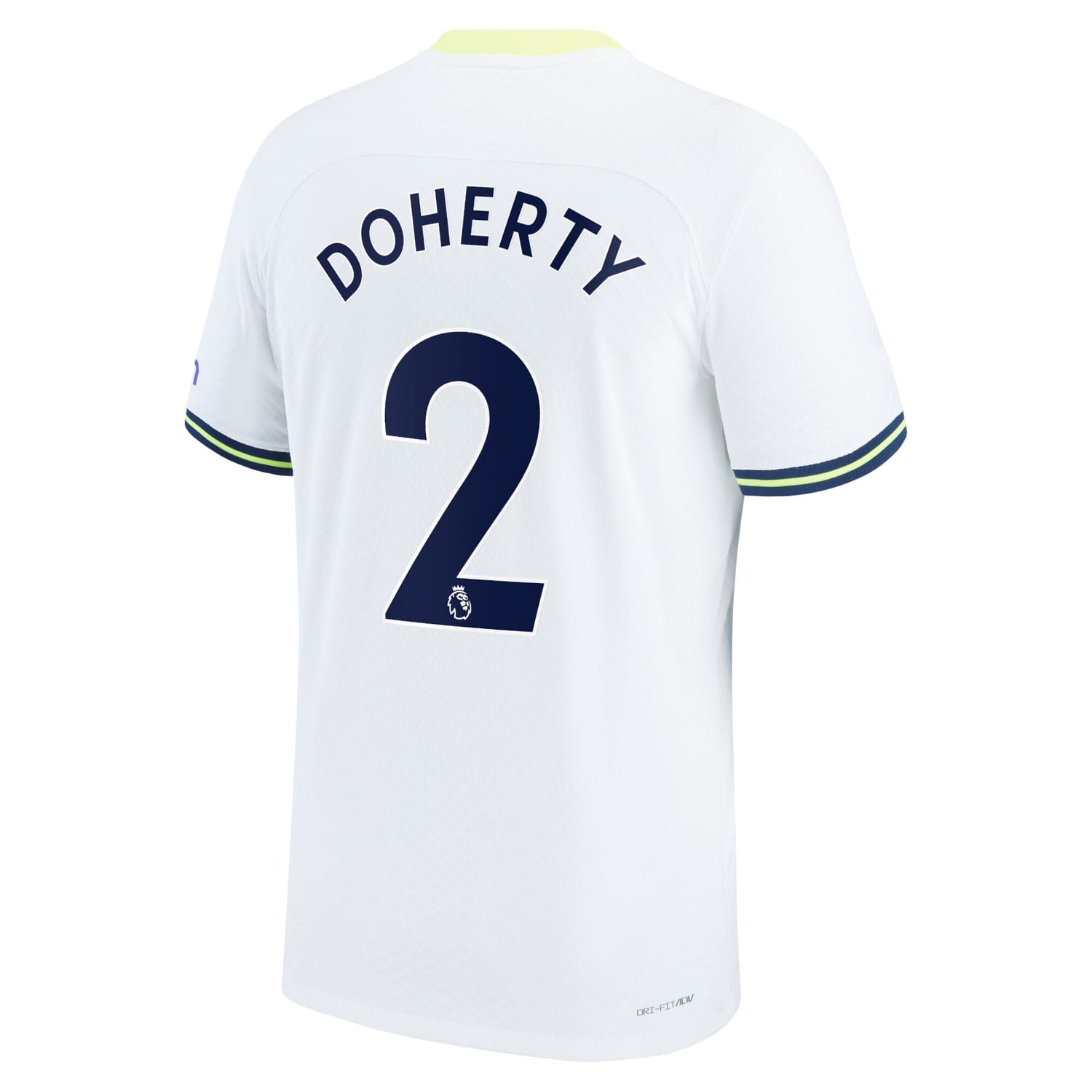 Premier League Tottenham Hotspur Home Authentic Jersey Shirt 2022-23 player Doherty 2 printing for Men