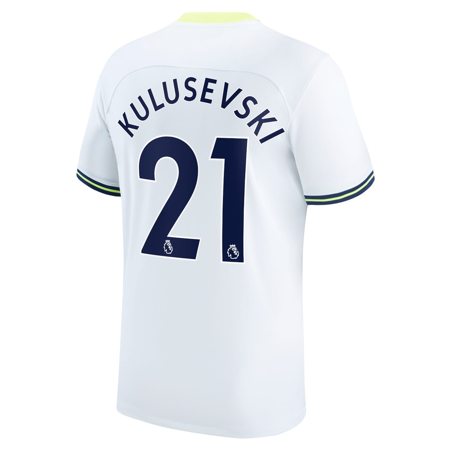 Premier League Tottenham Hotspur Home Jersey Shirt 2022-23 player Kulusevski 21 printing for Men