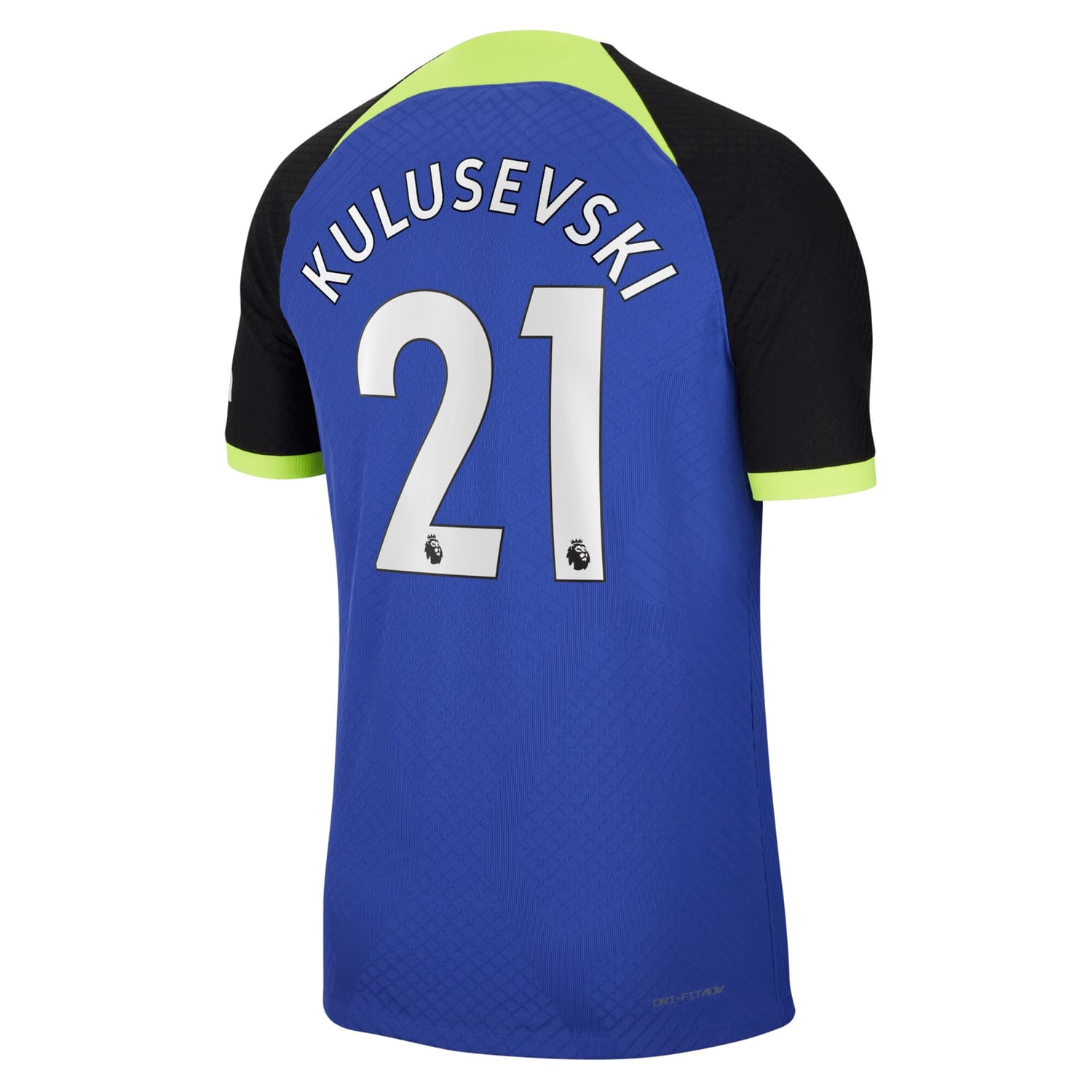 Premier League Tottenham Hotspur Away Authentic Jersey Shirt 2022-23 player Kulusevski 21 printing for Men