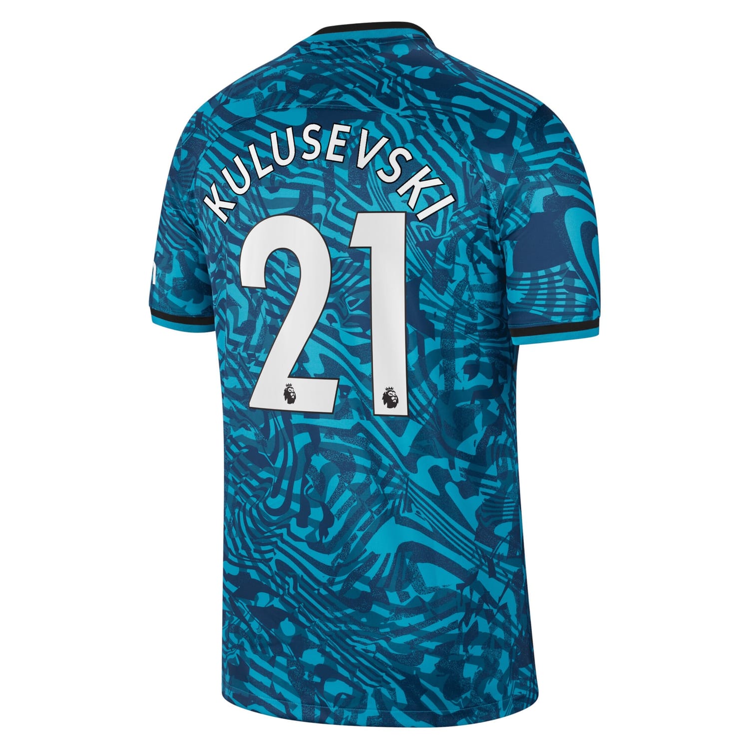 Premier League Tottenham Hotspur Third Jersey Shirt 2022-23 player Kulusevski 21 printing for Men
