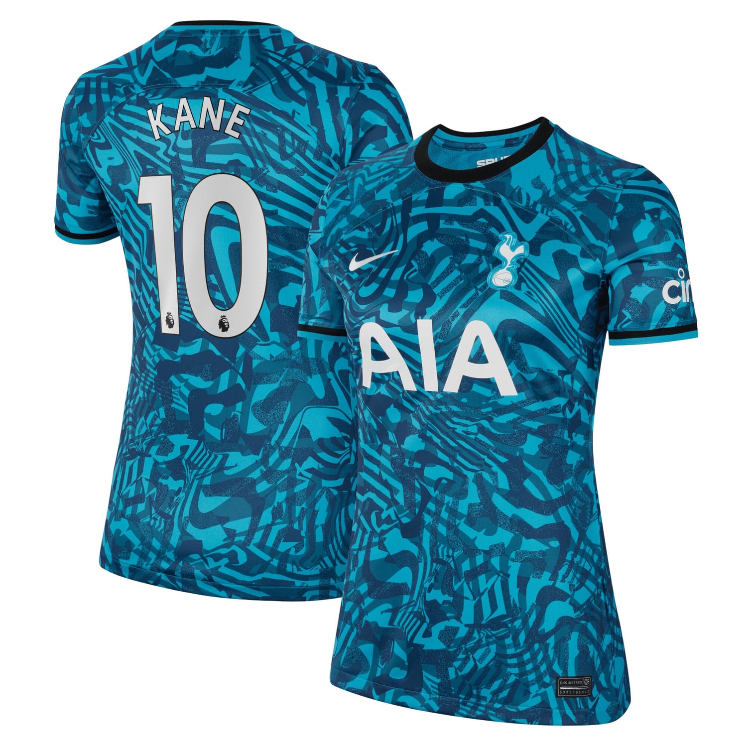 Premier League Tottenham Hotspur Third Jersey Shirt 2022-23 player Harry Kane 10 printing for Women