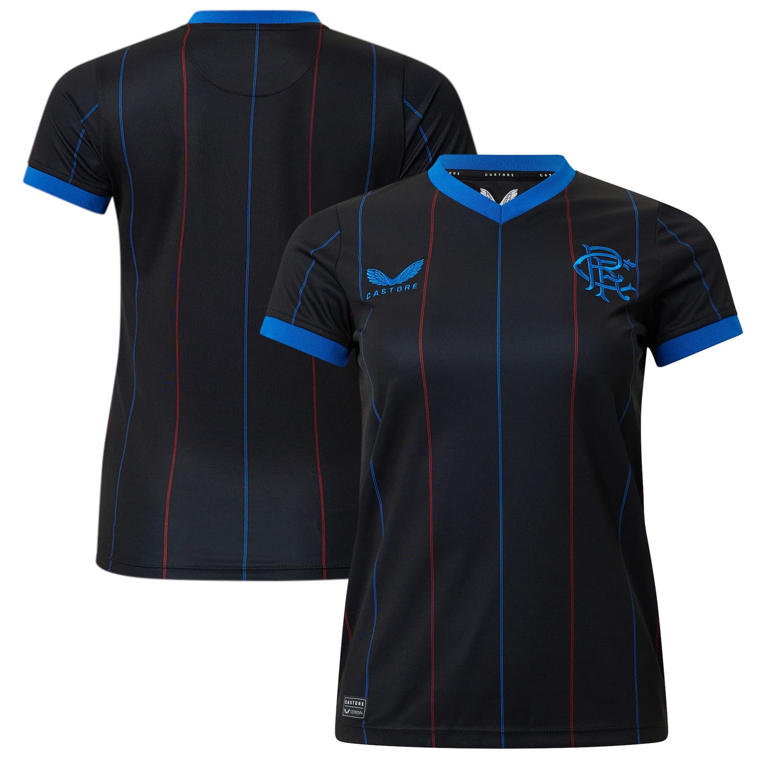 Scottish Premiership Rangers FC Fourth Jersey Shirt 2022-23 for Women