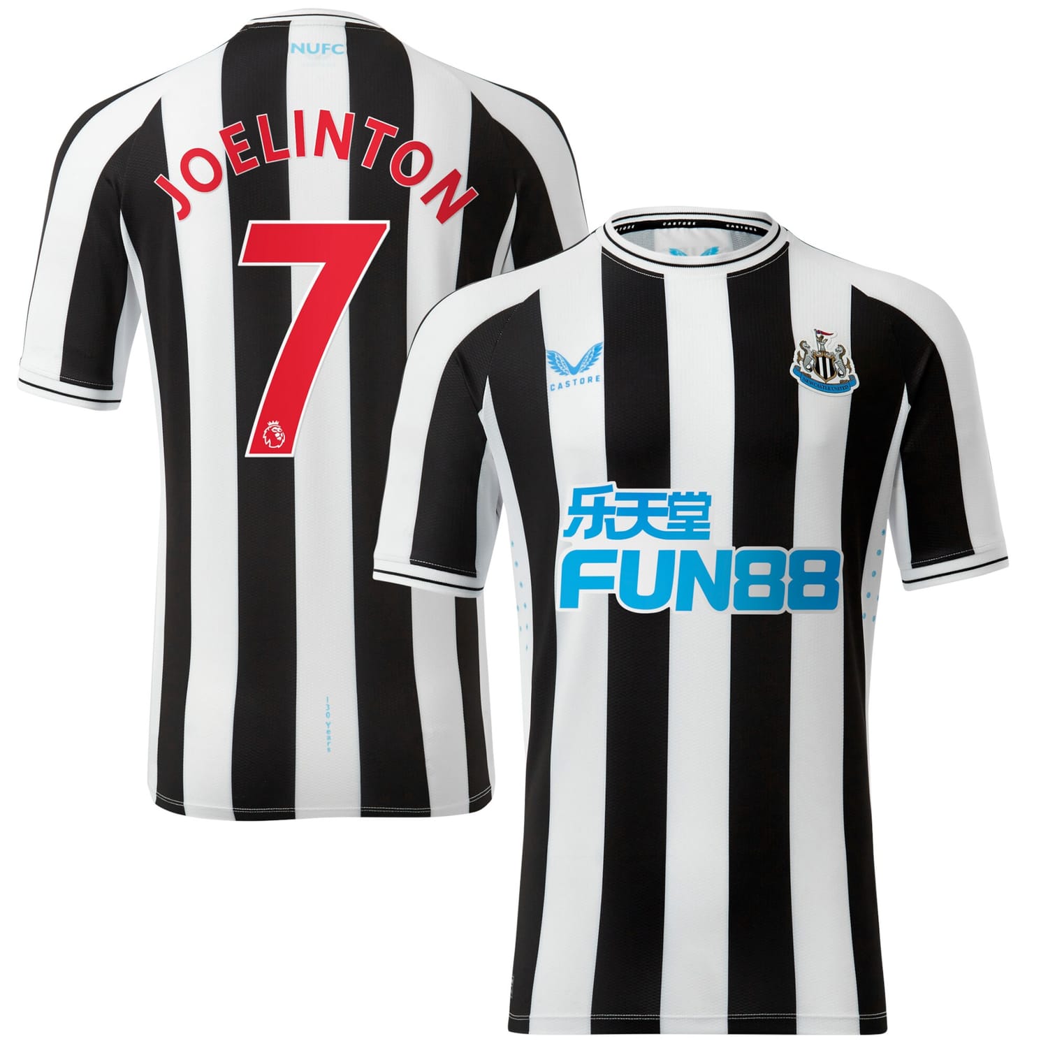 Premier League Newcastle United Home Pro Jersey Shirt 2022-23 player Joelinton 7 printing for Men