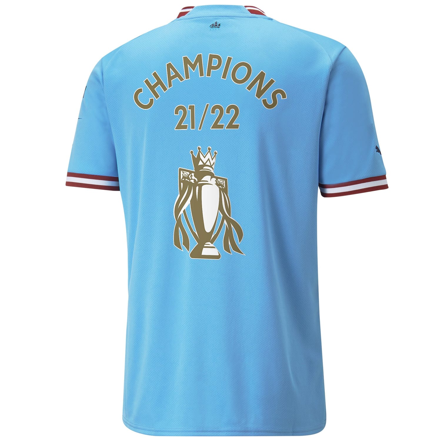 Premier League Champions Manchester City Home Jersey Shirt 2022-23 player Champions 22 printing for Men