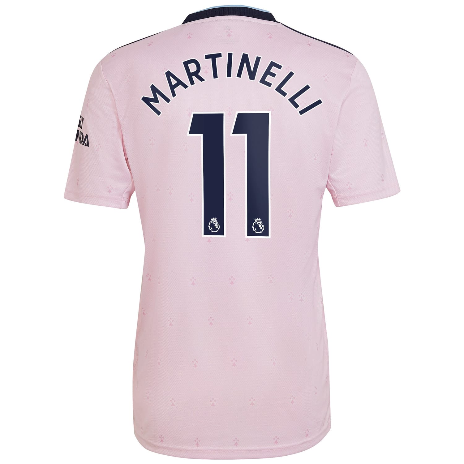 Premier League Arsenal Third Jersey Shirt 2022-23 player Gabriel Martinelli 11 printing for Men