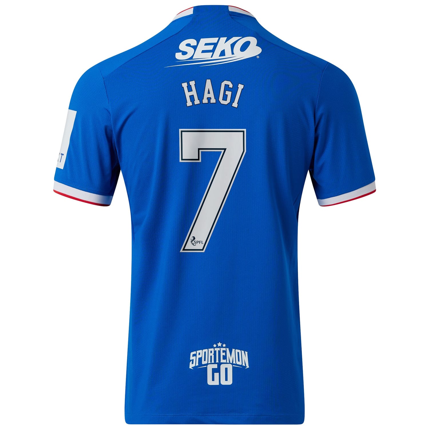 Scottish Premiership Rangers FC Home Pro Jersey Shirt 2022-23 player Hagi 7 printing for Men