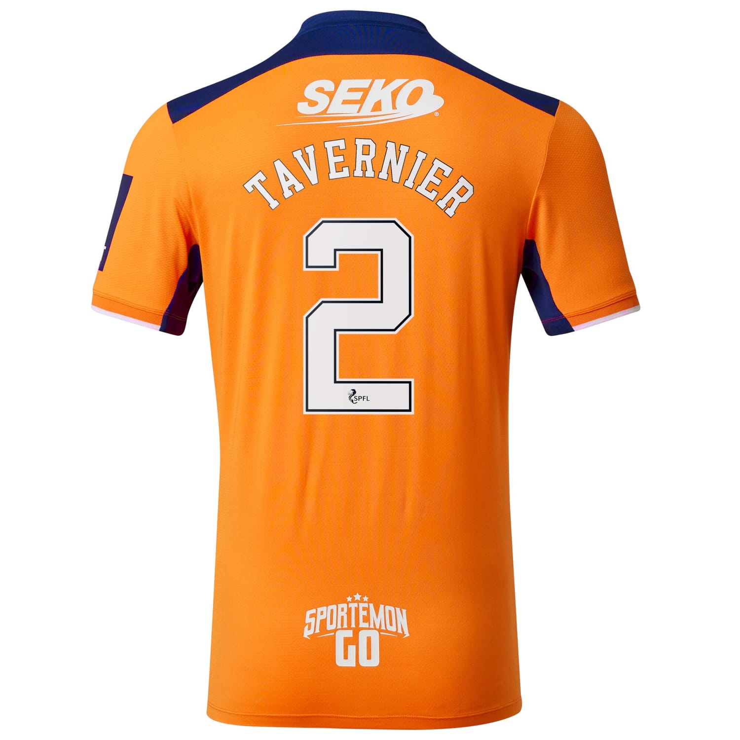 Scottish Premiership Rangers FC Third Pro Jersey Shirt 2022-23 player Tavernier 2 printing for Men