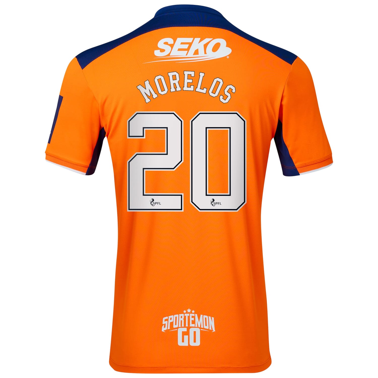 Scottish Premiership Rangers FC Third Jersey Shirt 2022-23 player Alfredo Morelos 20 printing for Men