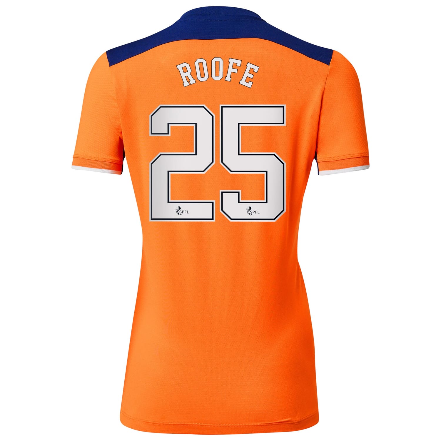 Scottish Premiership Rangers FC Third Jersey Shirt 2022-23 player Roofe 25 printing for Women