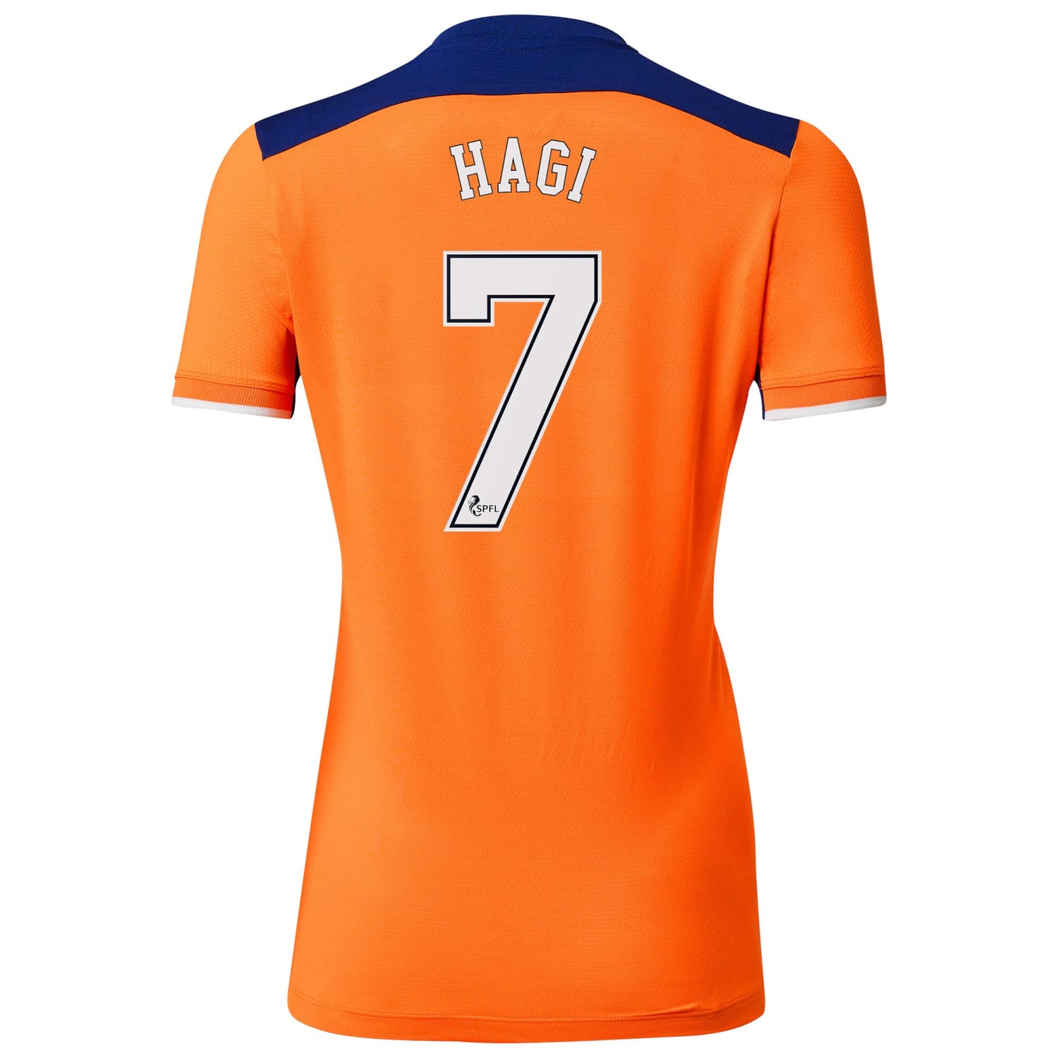 Scottish Premiership Rangers FC Third Jersey Shirt 2022-23 player Hagi 7 printing for Women