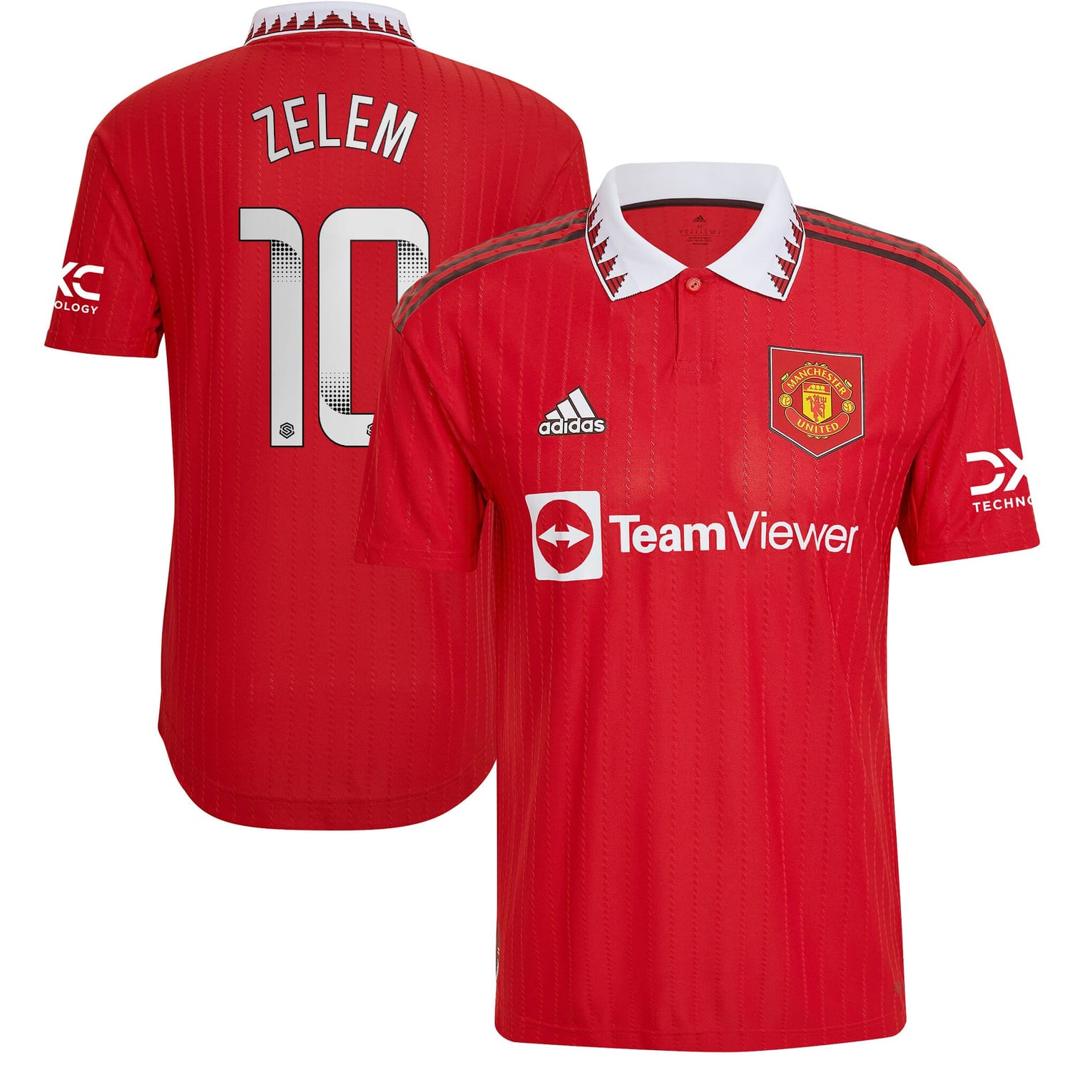 Premier League Manchester United Home WSL Authentic Jersey Shirt 2022-23 player Katie Zelem 10 printing for Men
