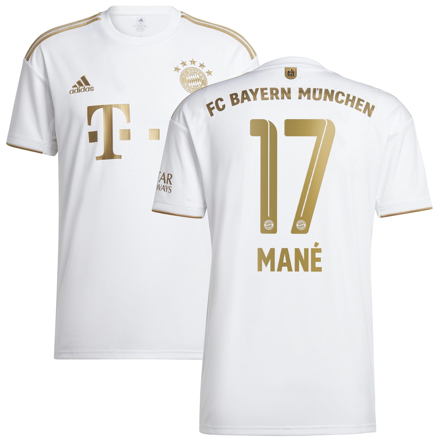 Bundesliga Bayern Munich Away Jersey Shirt 2022-23 player Sadio Mané 17 printing for Men