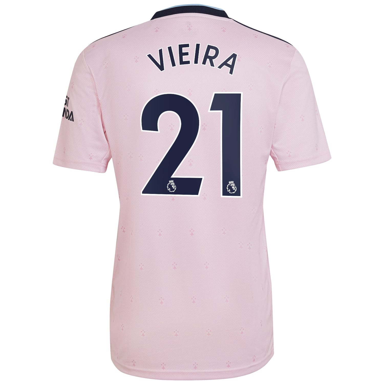 Premier League Arsenal Third Jersey Shirt 2022-23 player Vieira 21 printing for Men
