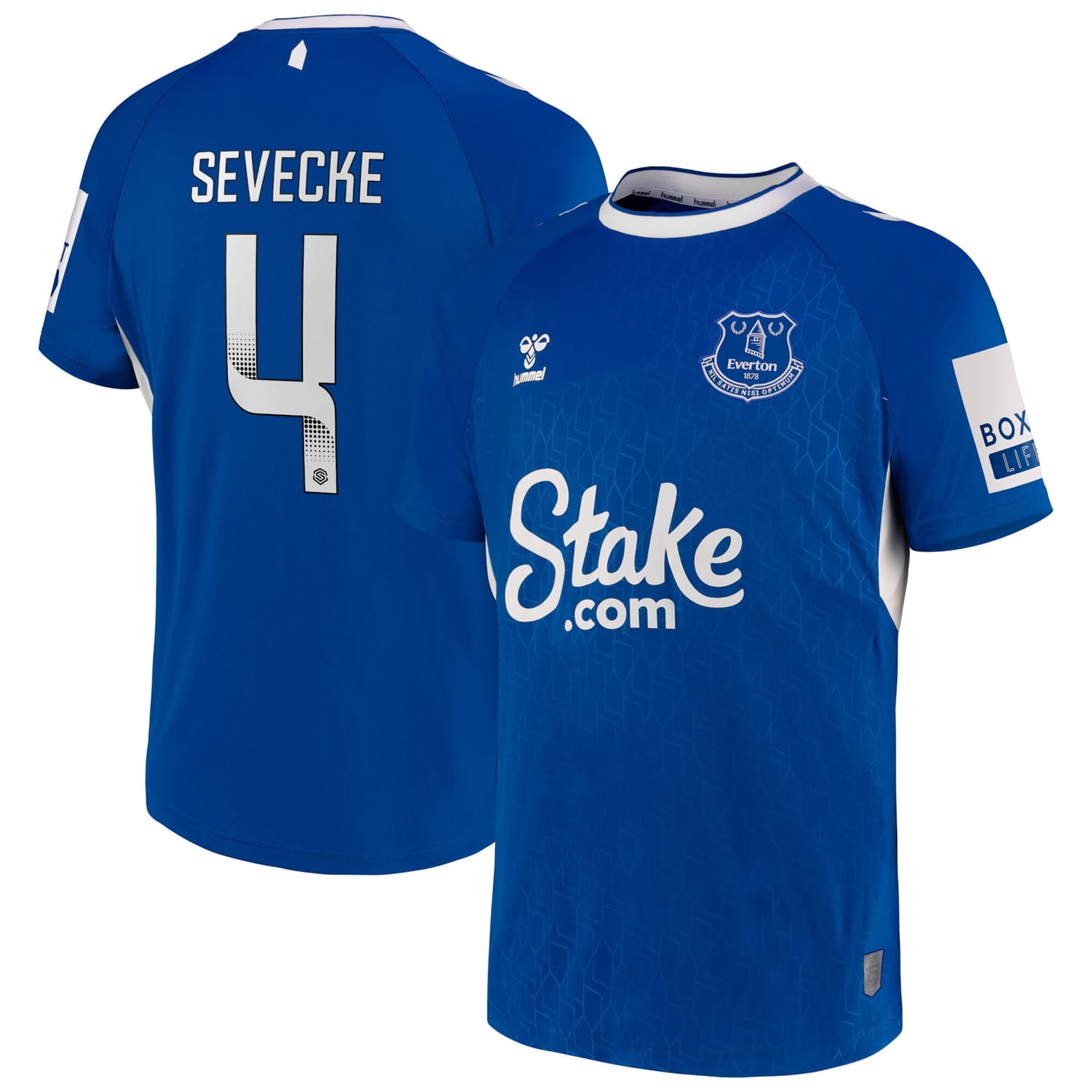 Premier League Everton Home WSL Jersey Shirt 2022-23 player Rikke Sevecke 4 printing for Men