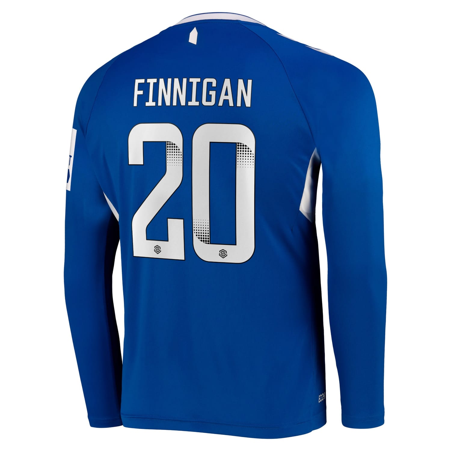 Premier League Everton Home WSL Jersey Shirt Long Sleeve 2022-23 player Megan Finnigan 20 printing for Men