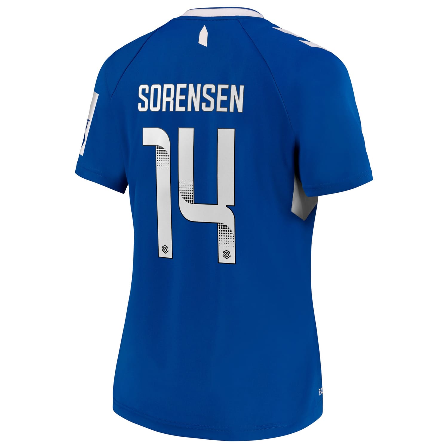 Premier League Everton Home WSL Jersey Shirt 2022-23 player Nicoline Sørensen 14 printing for Women