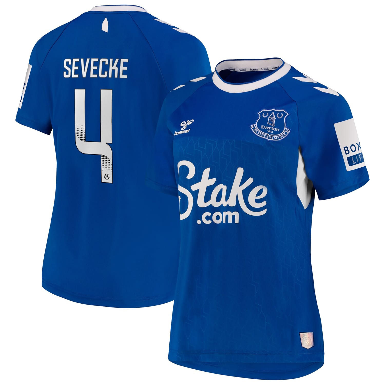 Premier League Everton Home Jersey Shirt 2022-23 player Rikke Sevecke 4 printing for Women